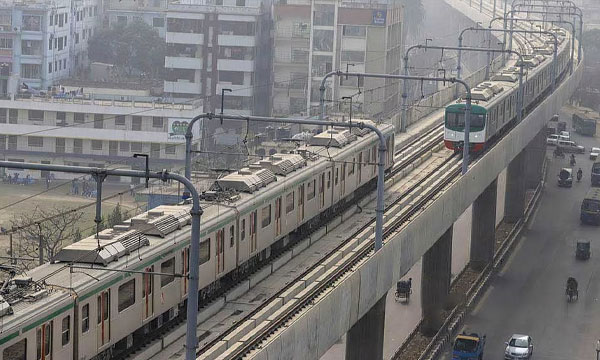 রাতে আরো ২০ মিনিট বেশি চলবে ঢাকার মেট্রোরেল