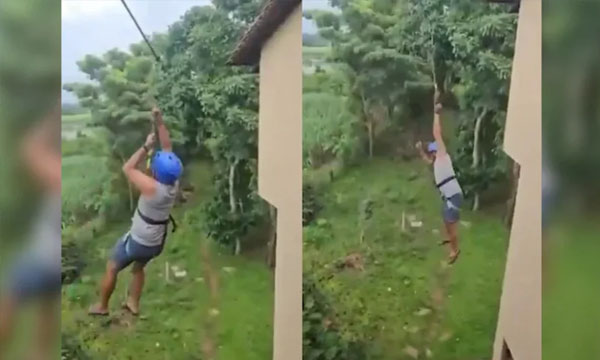 কর্ণাটকে জিপলাইন দুর্ঘটনা, ৪০ ফুট ওপর থেকে পড়ে গুরুতর আহত পর্যটক