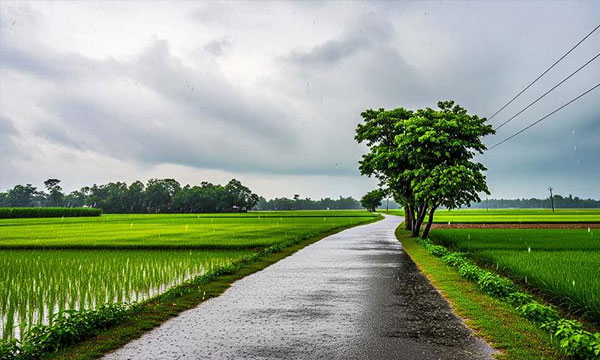ভ্যাপসা গরমের মধ্যেই চার বিভাগে বৃষ্টির আভাস