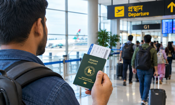 বিদেশ যেতে বছরে ১৮ হাজার ডলার নিতে পারবেন বাংলাদেশিরা
