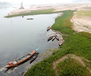 কুড়িগ্রামে ঈদের আনন্দে জমবে ধরলা নদীর তীর