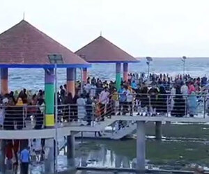 ঈদের ছুটিতে ভোলায় পর্যটকের উপচে পড়া ভিড়