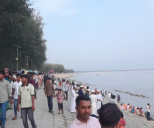মিনি কক্সবাজার নামে পরিচিতি পাচ্ছে মেঘনার এই তীর