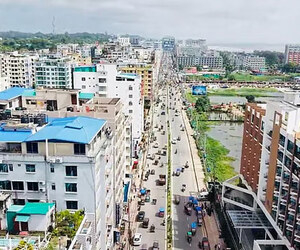 বহুতল ভবনের ভিড়ে আড়াল কক্সবাজারের সাগর
